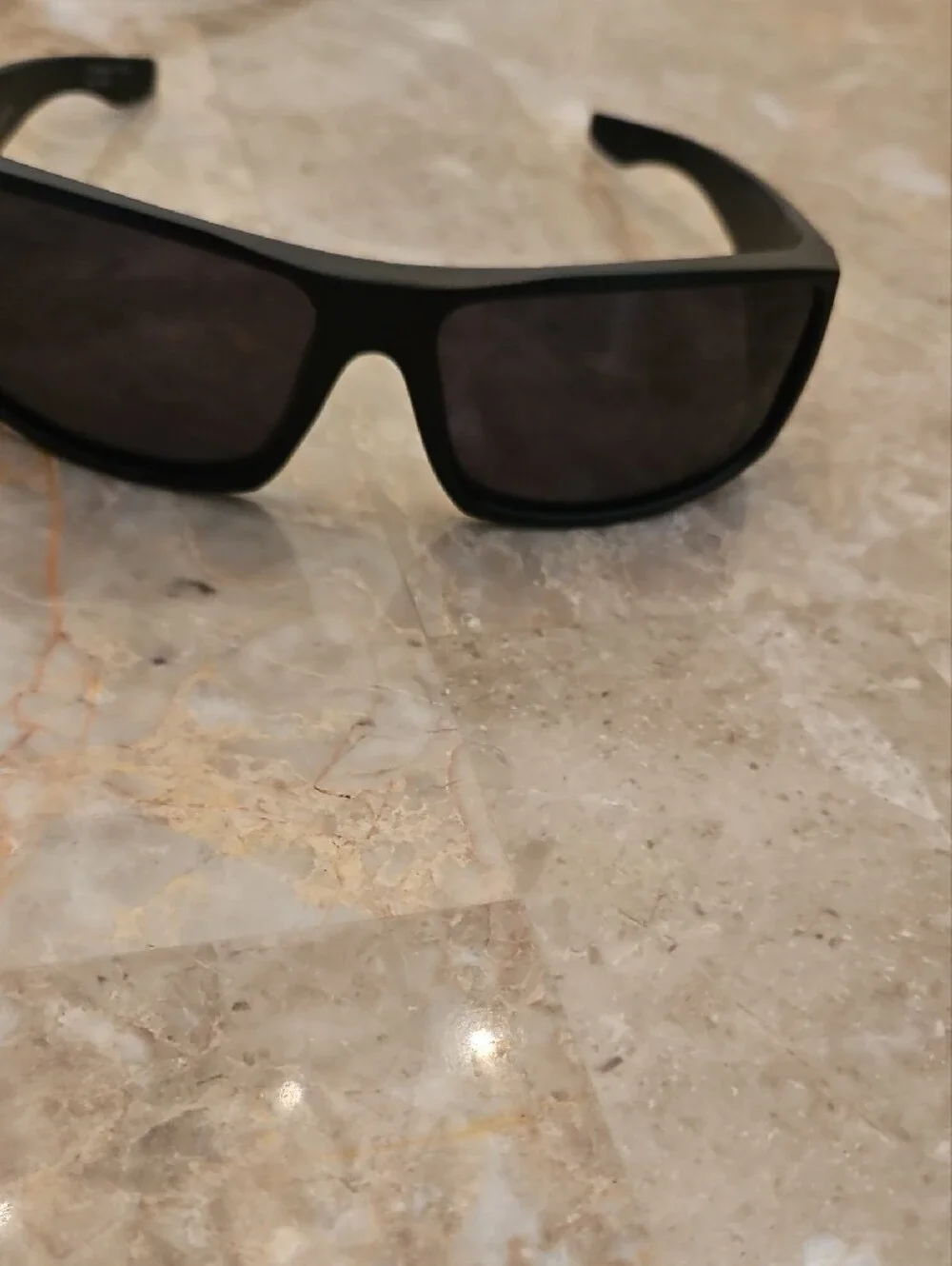Men's Matte Black Sunglasses - Polarized Lens